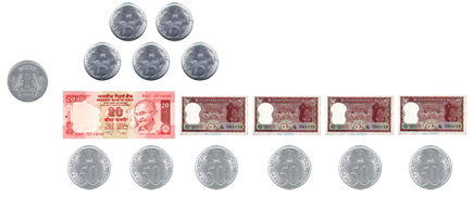Thirty-five rupees and seventy-five paise
