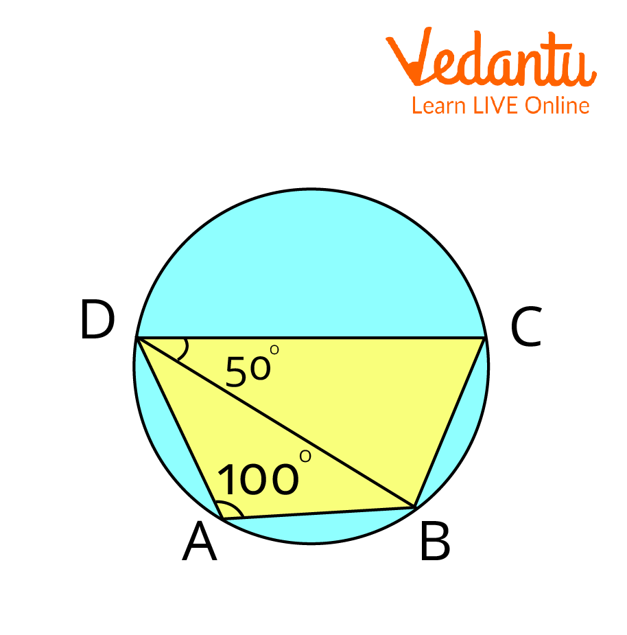 To find angle DBC in cyclic quadrilateral