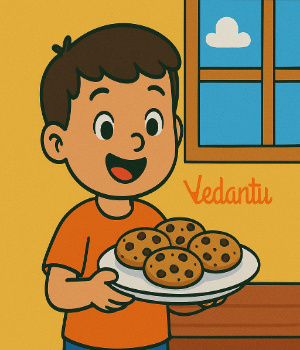 These cookies I am holding are for you