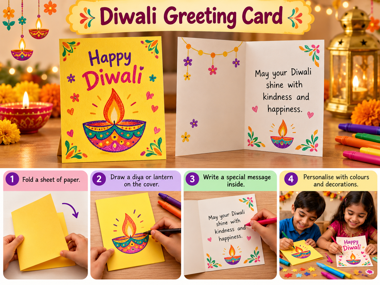 Diwali Greeting Card