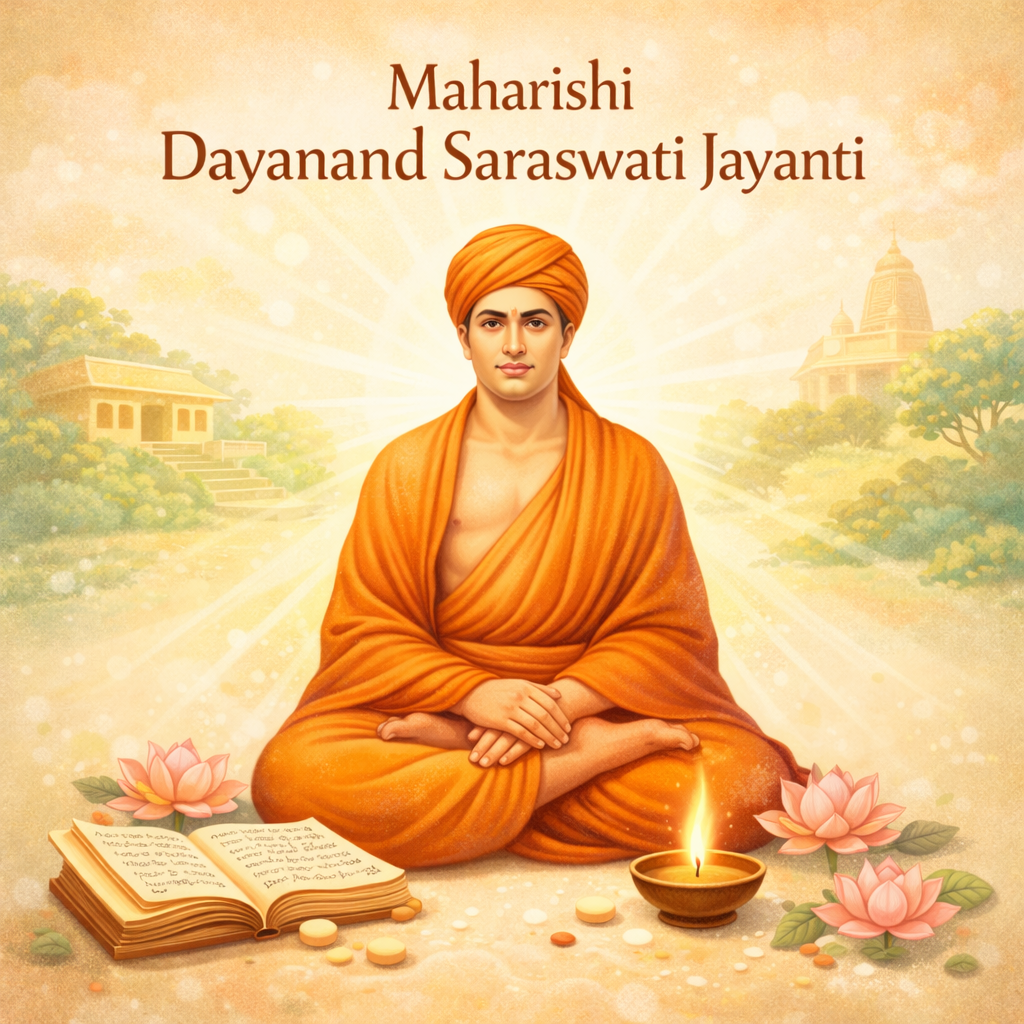 Maharishi Dayanand Saraswati Jayanti