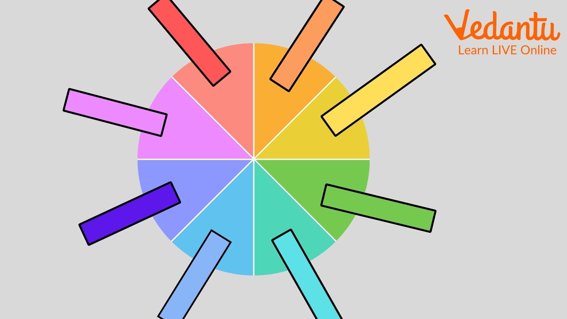Colour wheel for kids
