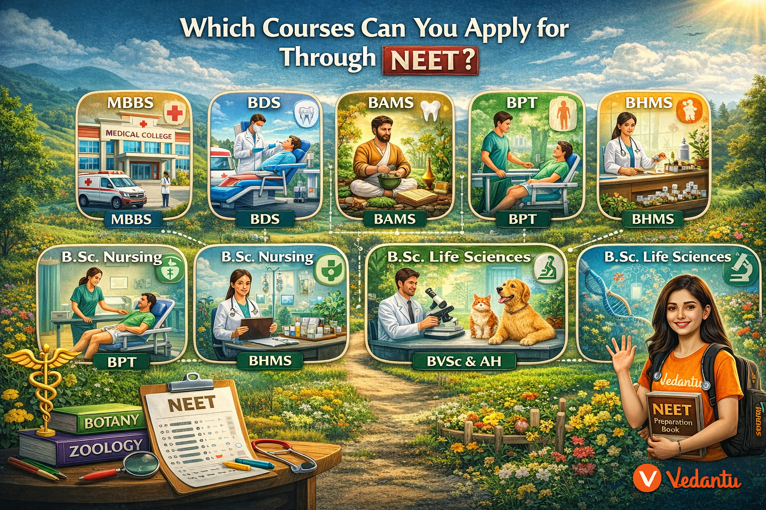 Which Courses Can You Apply for Through NEET 2026