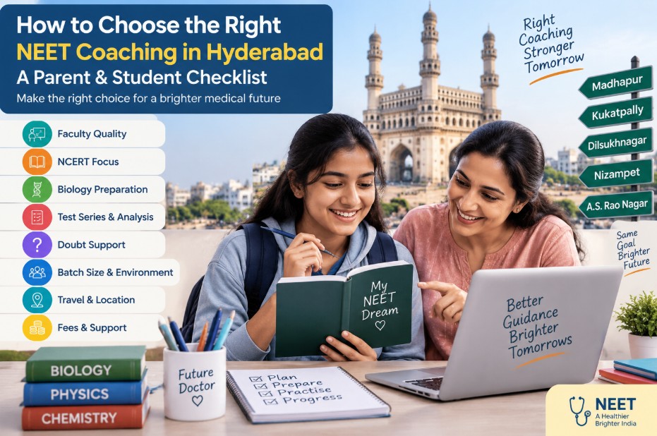 How to Choose the Right NEET Coaching in Hyderabad