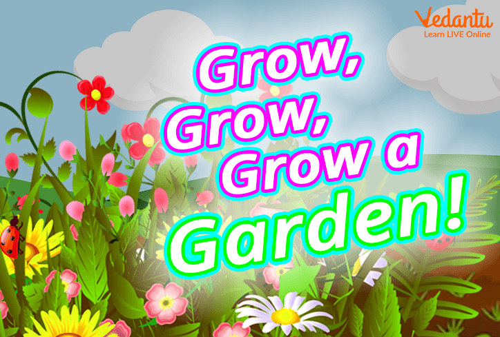 Garden song for children