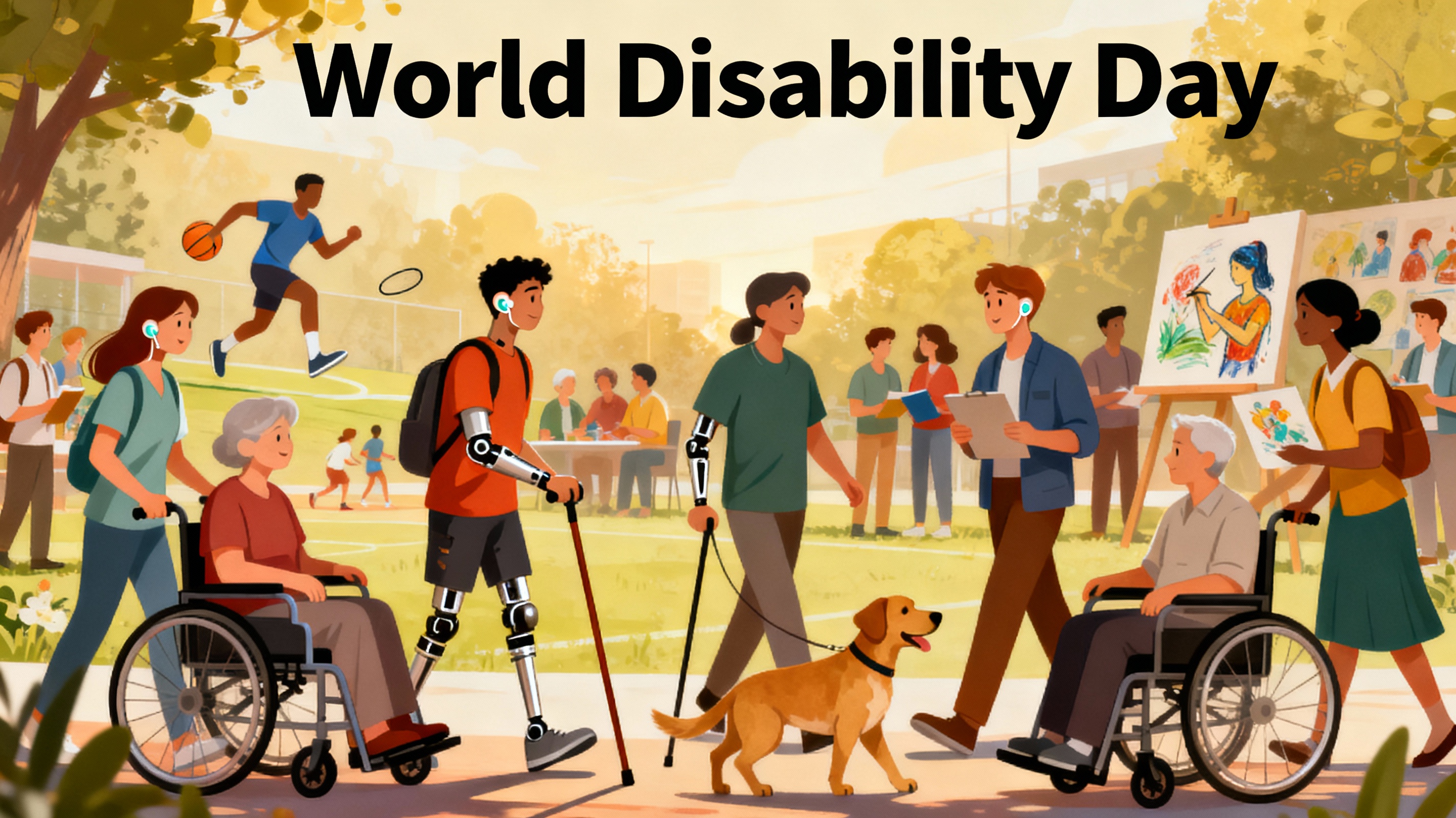 World Disability Day Symbol