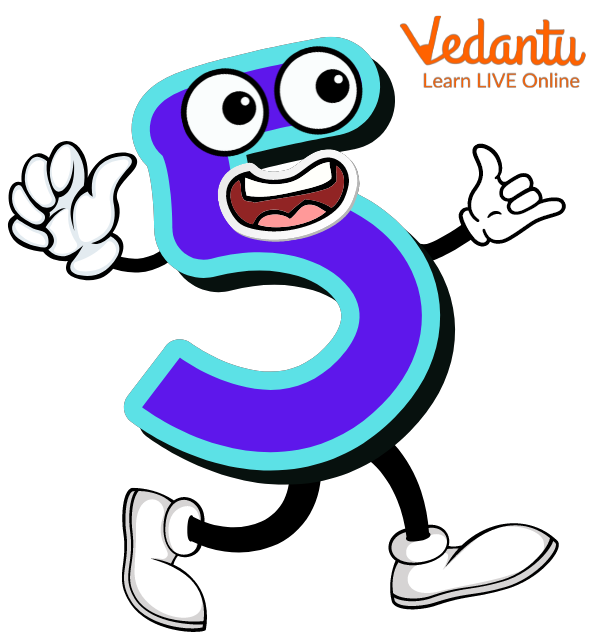 What is 5 in Maths? - Learning Numbers in Maths for Kids