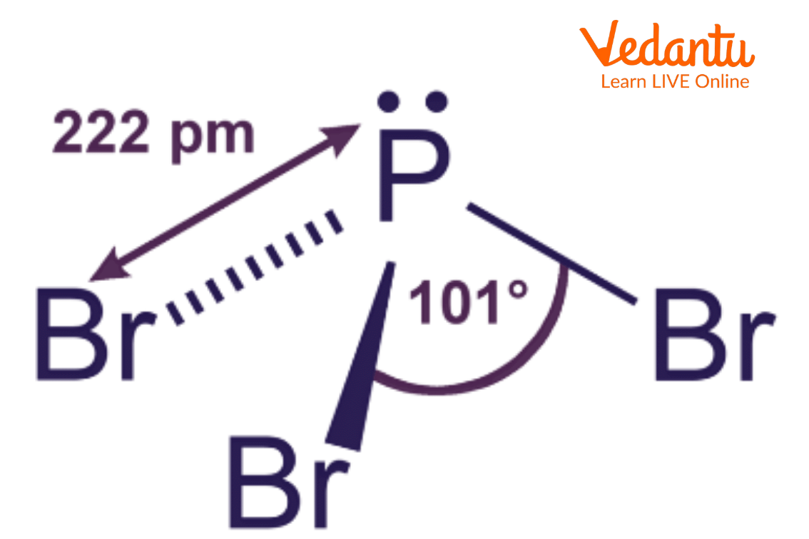 Lewis Structure of PBr3