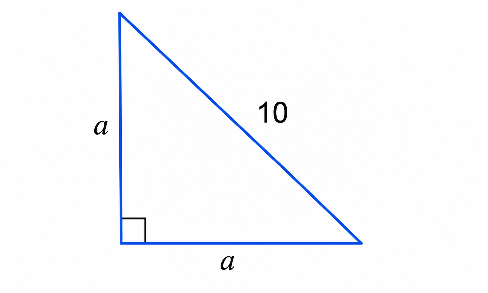 Let each of the two equal sides be a.png