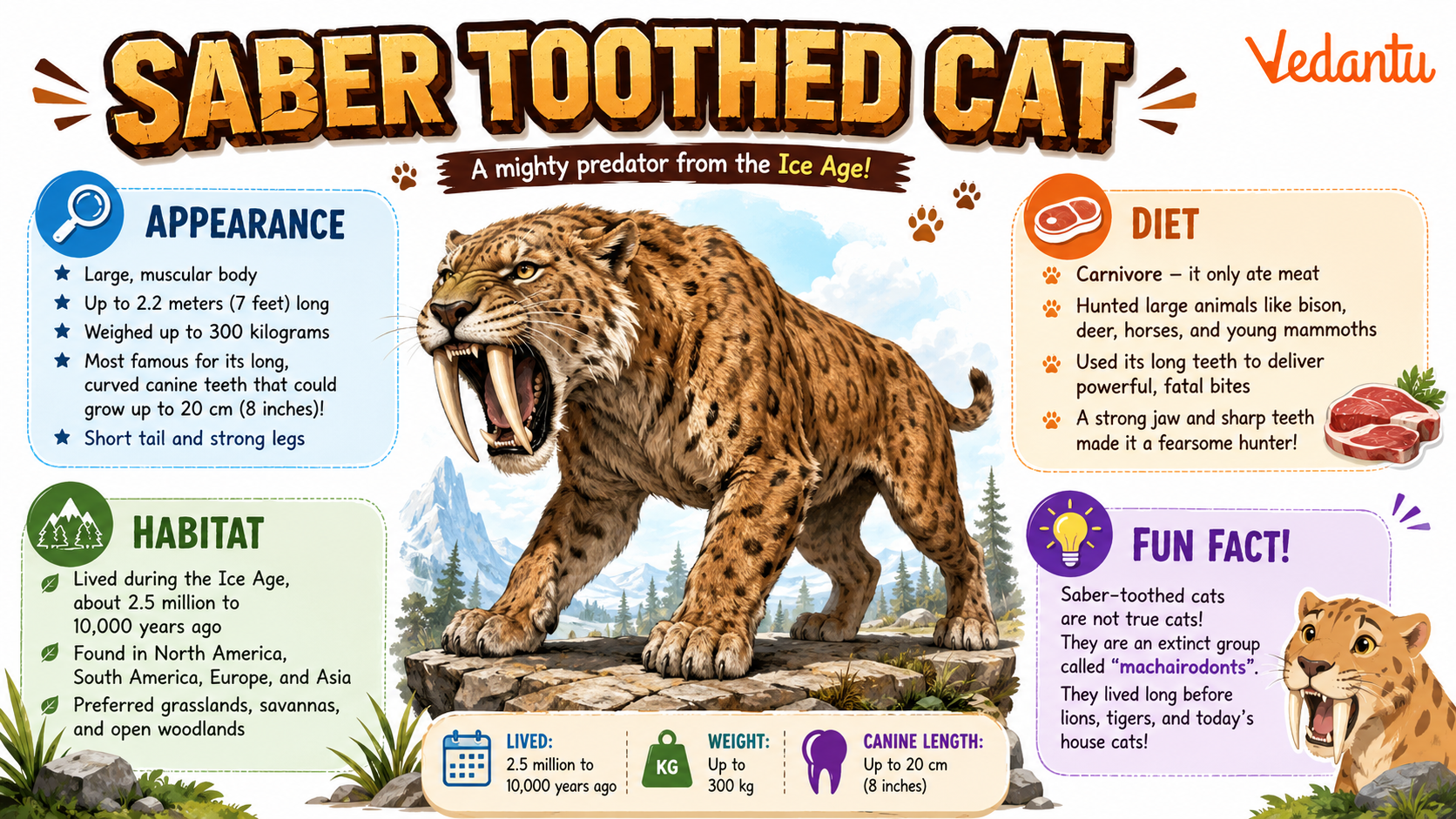 Saber Toothed Cat