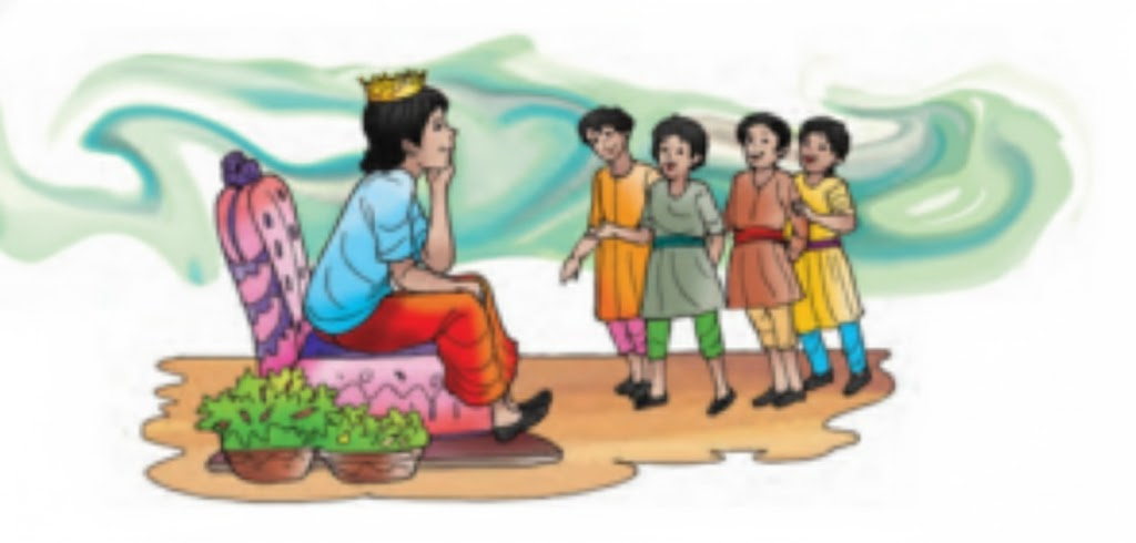 विद्यार्थी स्वयं को राजा की भूमिका में रखकर, भाइयों की परीक्षा लेने के लिए अपने प्रश्न या गतिविधियाँ तैयार करेंगे।