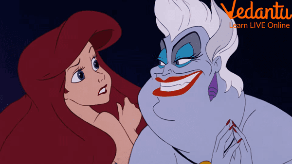 Ariel and Ursula Make a Deal