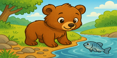 Class 1 English Reading Comprehension Worksheet: Bear Stories