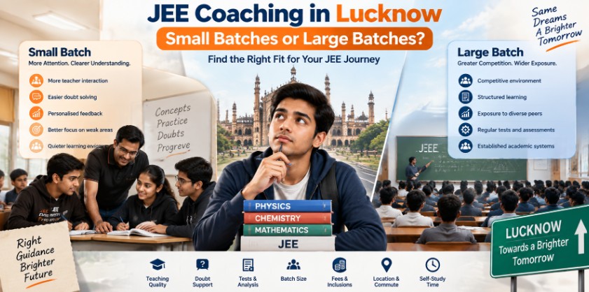 Small vs Large Batch JEE Coaching in Lucknow