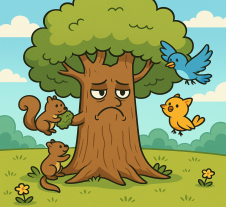 Story 3: The Grumpy Old Oak Tree