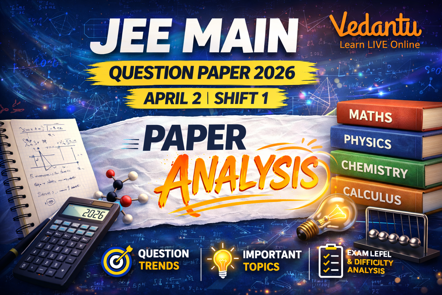 JEE Mains 2nd April Shift 2 paper analysis