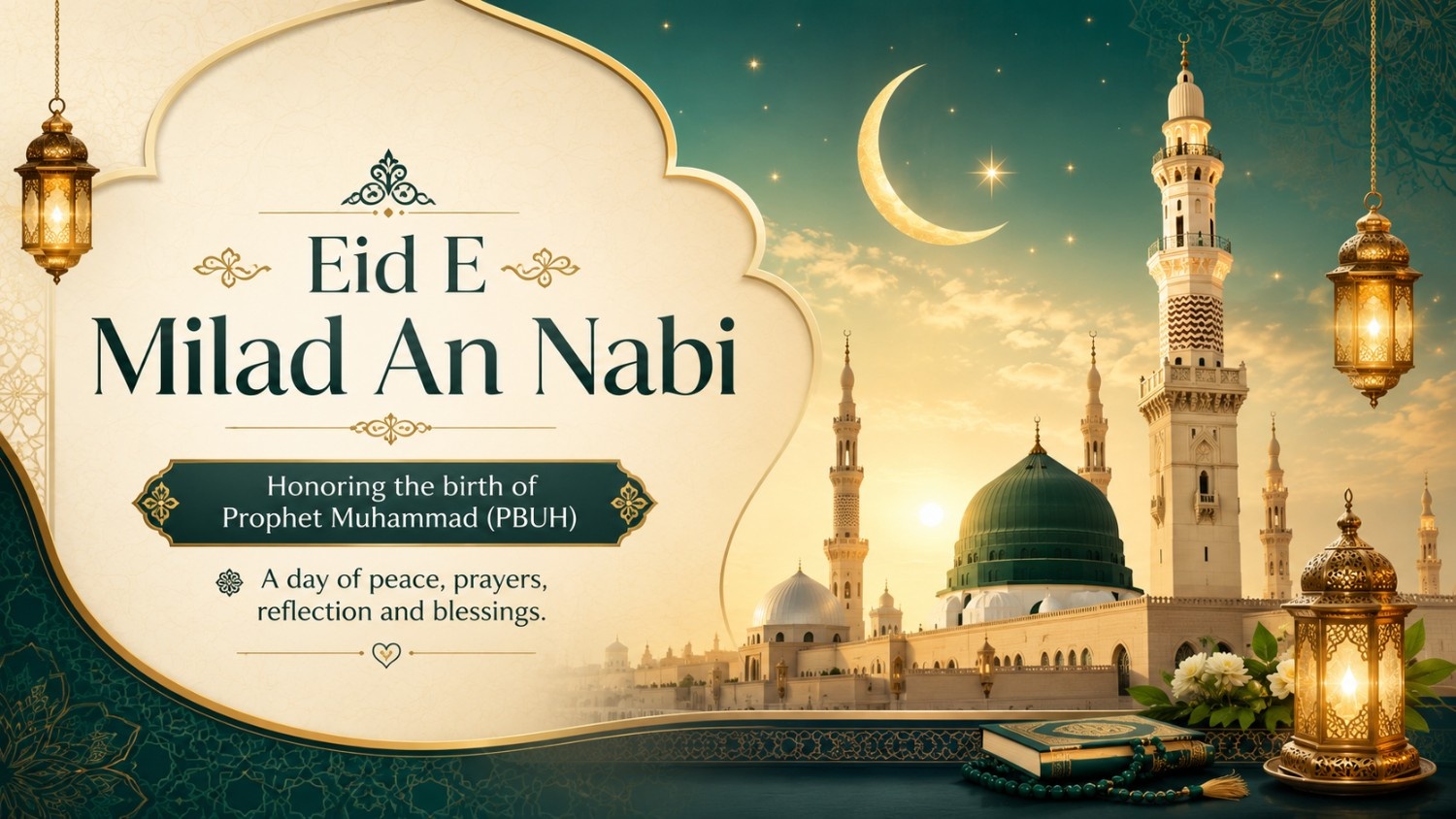 Eid E Milad Un Nabi observance with prayer and remembrance gathering