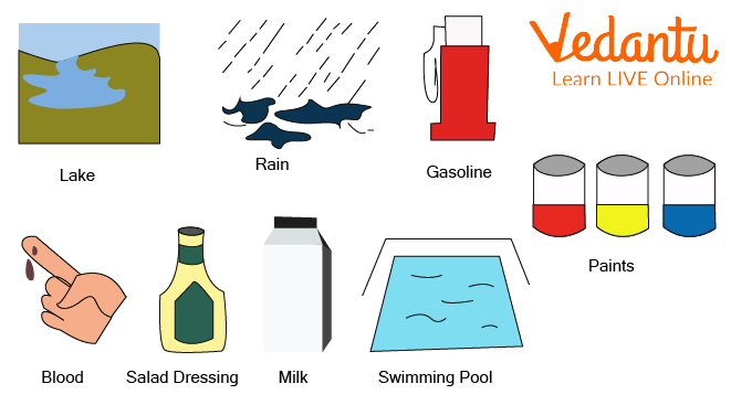 Examples of Liquids
