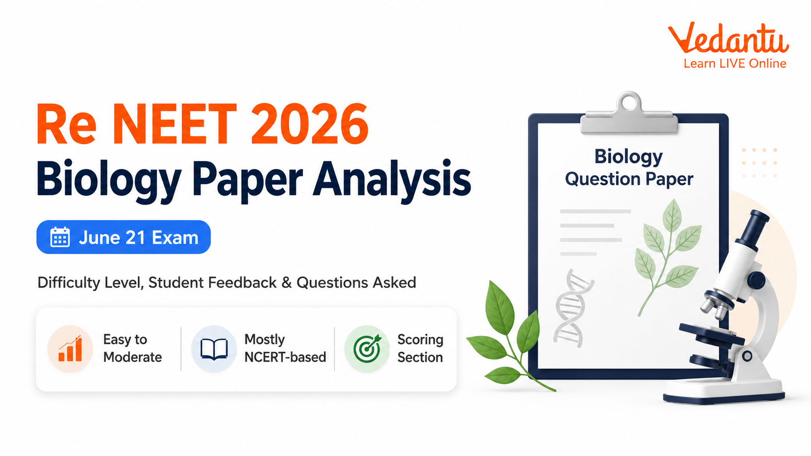 Re NEET 2026 Biology Paper Analysis