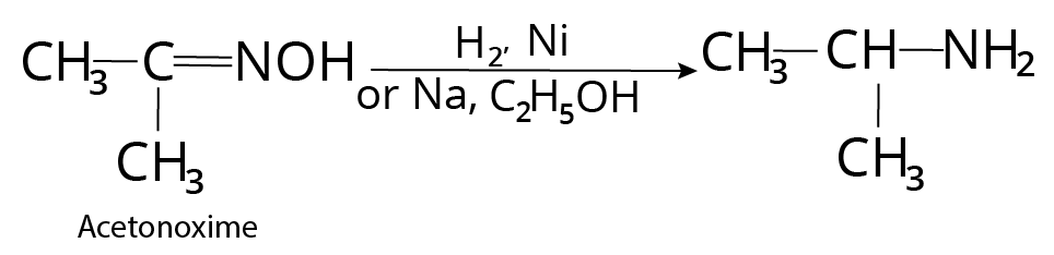 Reaction of Oxime