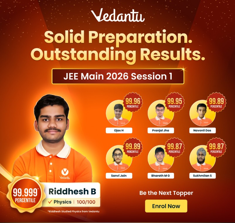 JEE Main Results: Vedantu Students Achieving Remarkable Percentile Scores