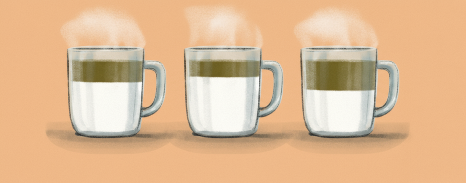 And when they want ‘lighter’ filter coffee, he mixes 10 mL of coffee and 40 mL of milk, making the ratio 10 : 40. Why is this coffee lighter?