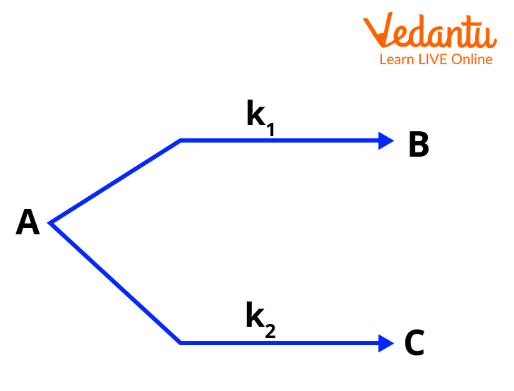 Representation of parallel reaction