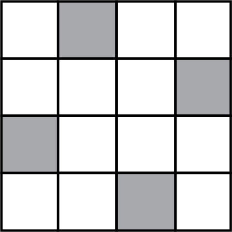 A square with diagonal