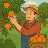 A farmer picked 63 oranges from his orchard. He needs to pack them into 9 boxes with an equal number of oranges in each
