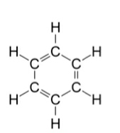benzene and draw its structure.