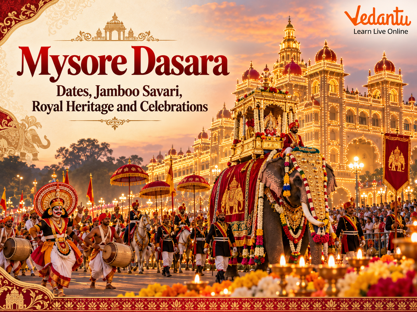 Mysore Dasara 2026: Dates, Jamboo Savari, Royal Heritage and Celebrations