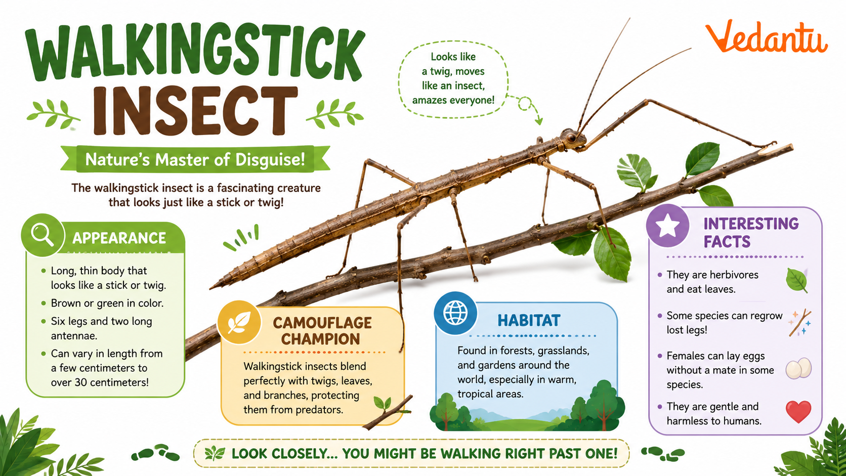 Walkingstick Insect