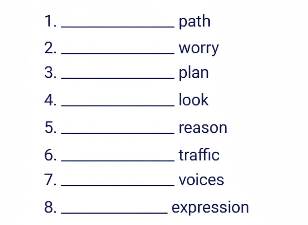 Now, underline the sentences that use these adjectives in the text.