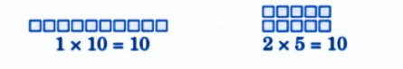 different arrays for 10