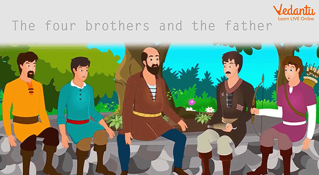 The four brothers and the father