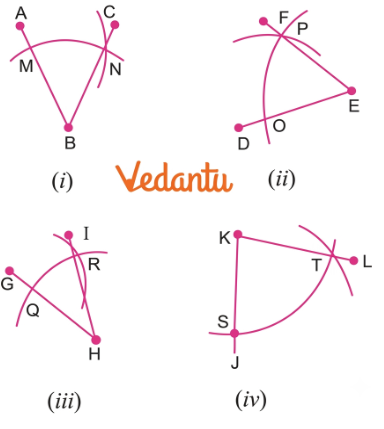 The following are four different angles drawn in different orientations.