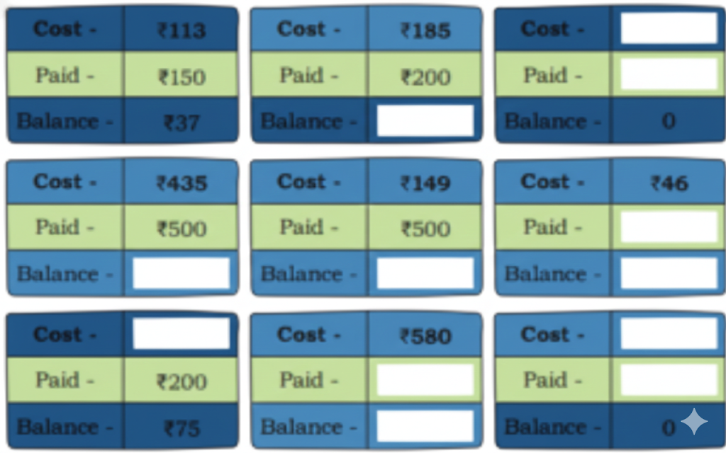 find the missing numbers