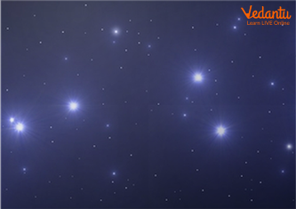 A cluster of stars – Pleiades