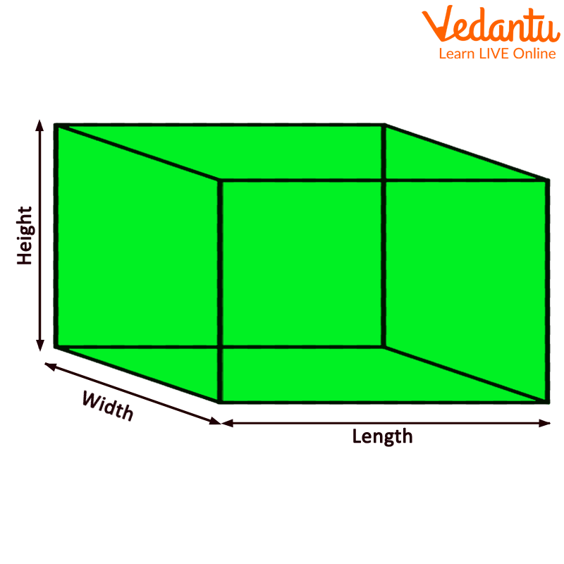 3D Representation Of Cuboid