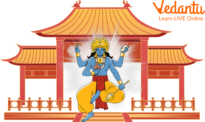 Vishnu Came Out From Pillar