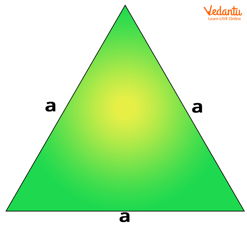 Sides of an equilateral triangle