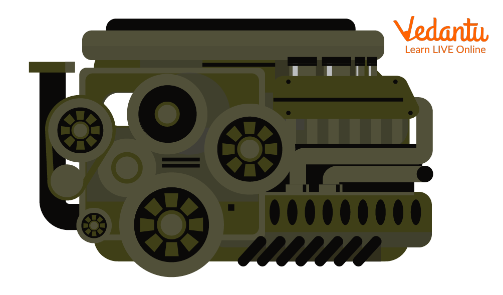 Flat Engine Layout