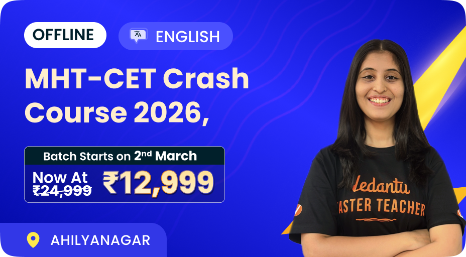 VLC Ahilyanagar | MHTCET Crash | WD | 25-26 | A