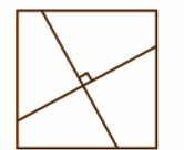 Divide a square into 4 parts by drawing two perpendicular lines inside the square as shown in the figure.png