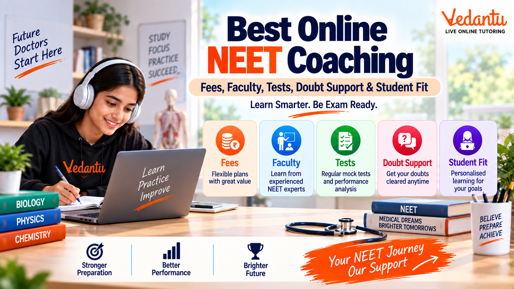 Online NEET coaching 2027 fees, teaching and student fit
