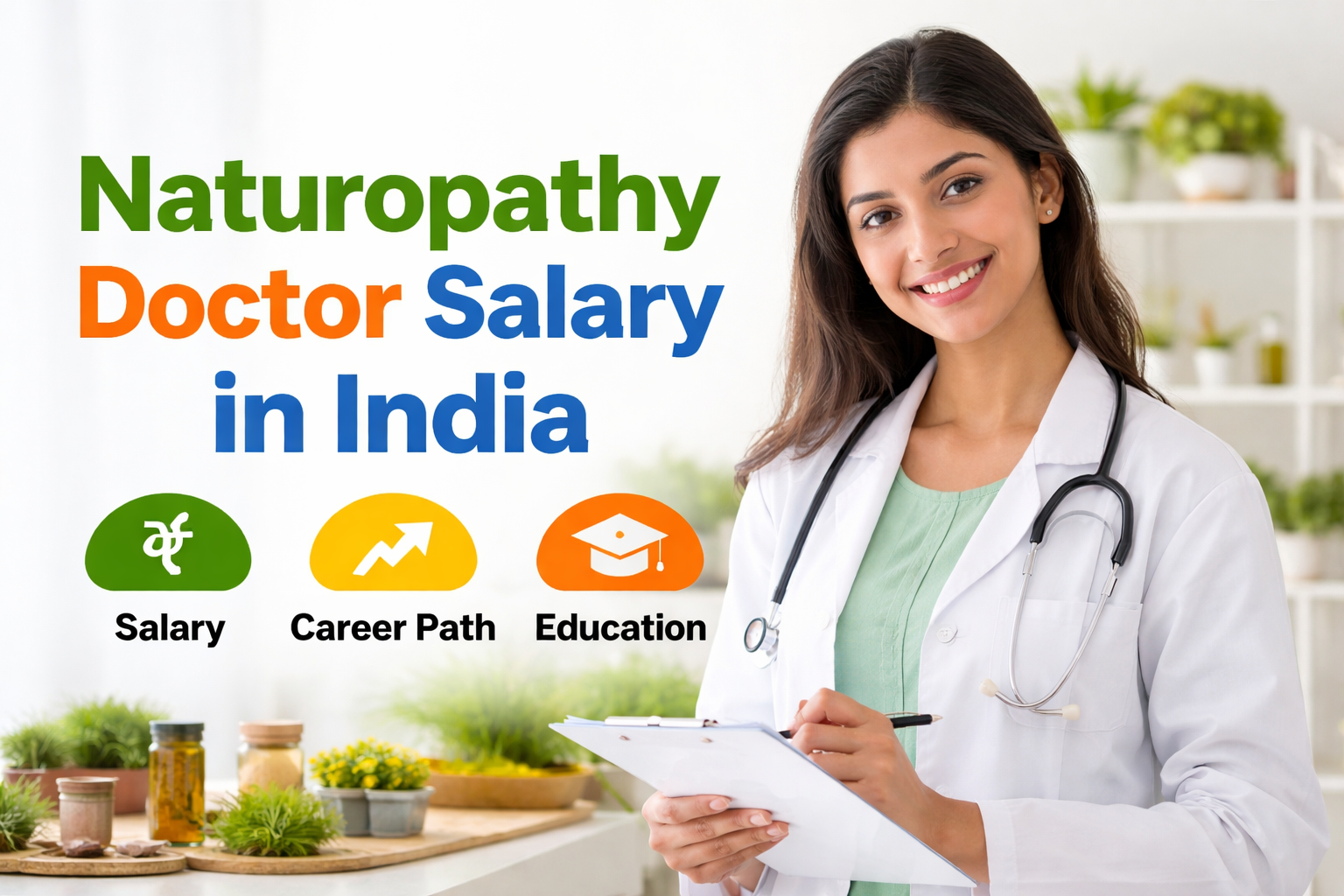Naturopathy Doctor Salary in India