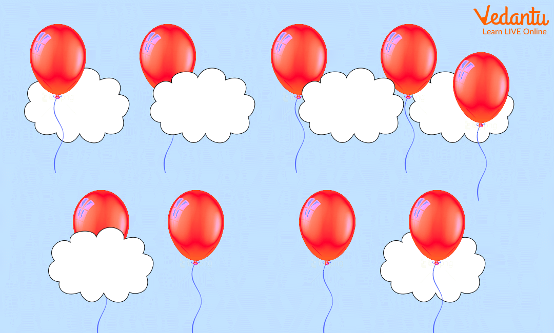 Image of balloons in the sky