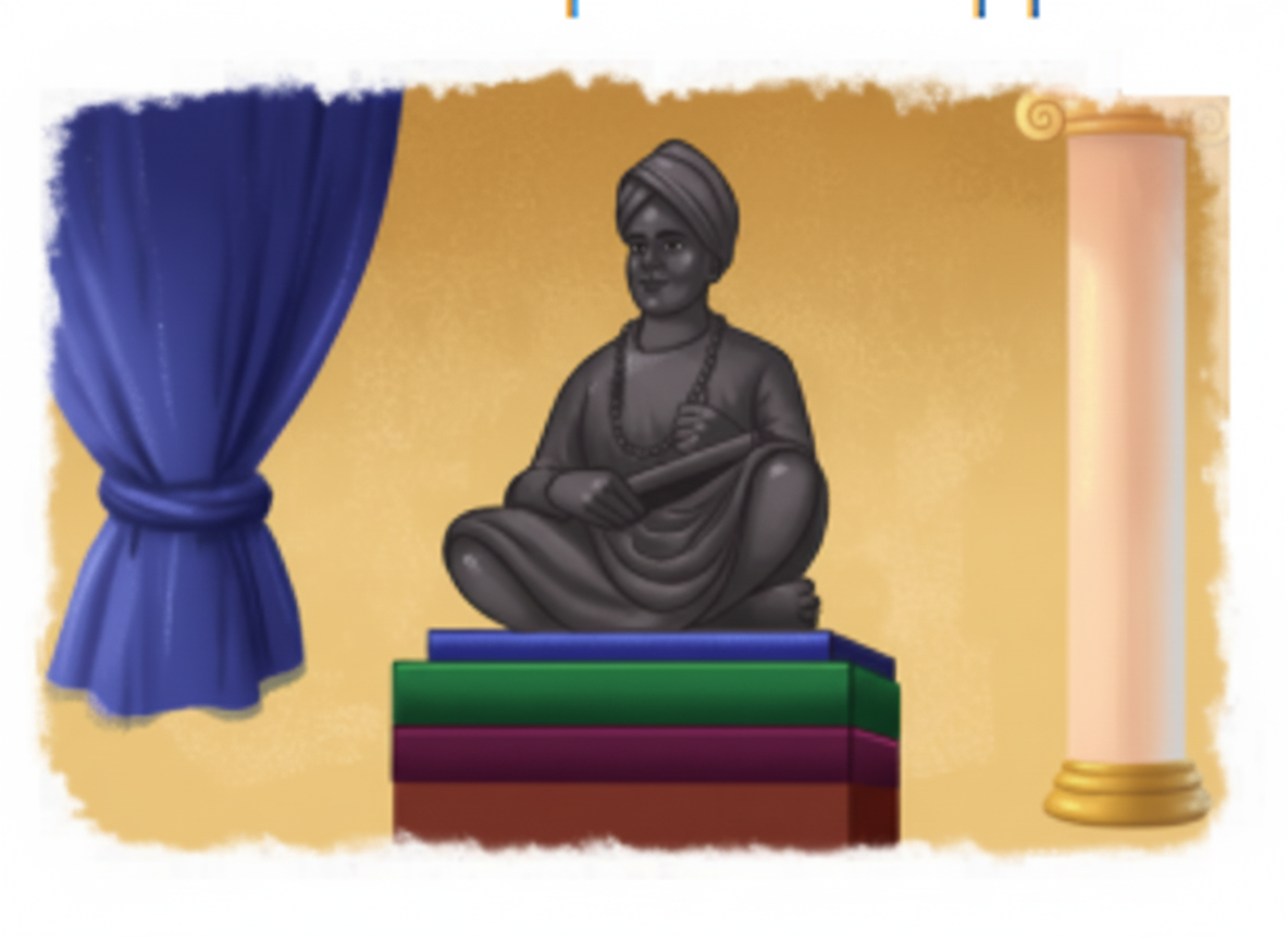 The king thought I was disrespecting his poem and stormed off.