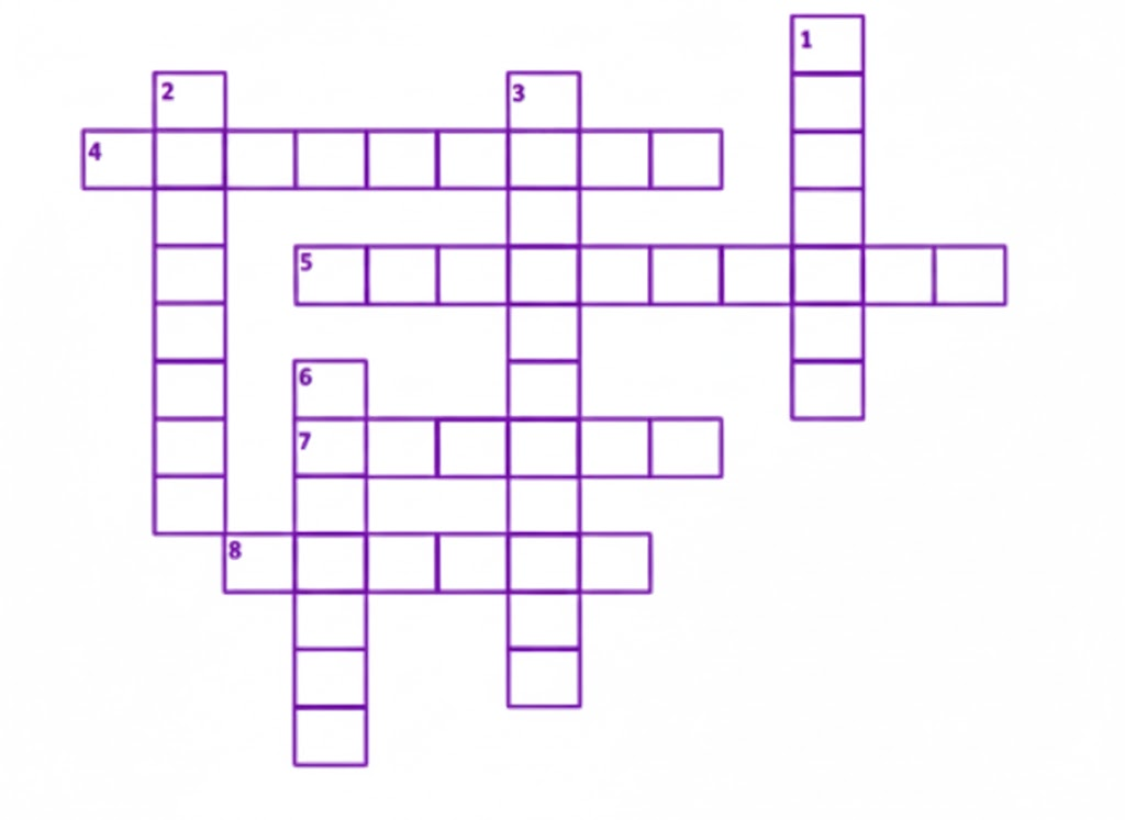 Complete the crossword puzzle by filling in the antonyms from the clues given below in the table. You may refer to the text.