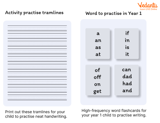 Activities to improve your child’s handwriting
